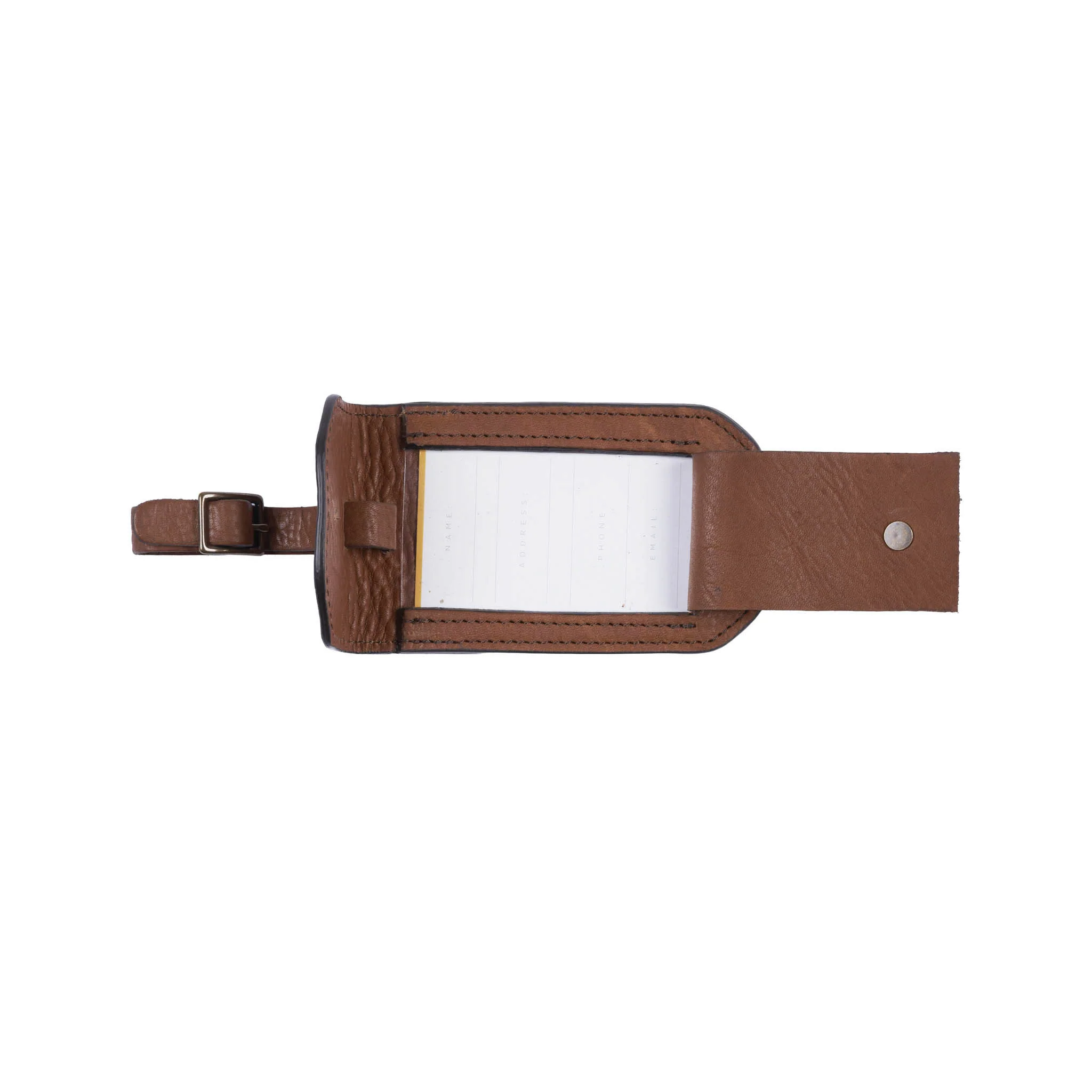 Biltmore® Grown Leather Luggage Tag - Image 2