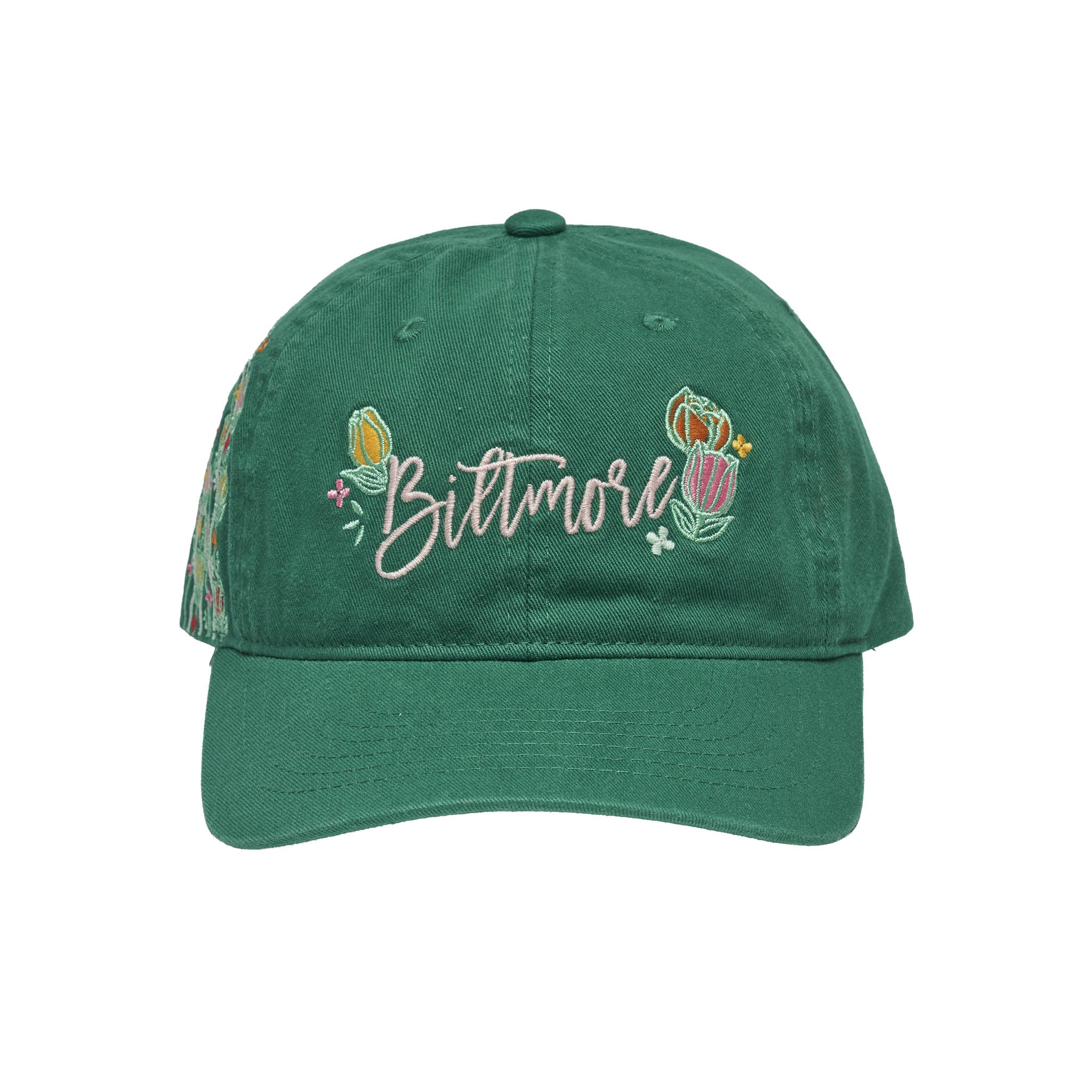 Biltmore Blooms Tulip Garden Baseball Cap in Green