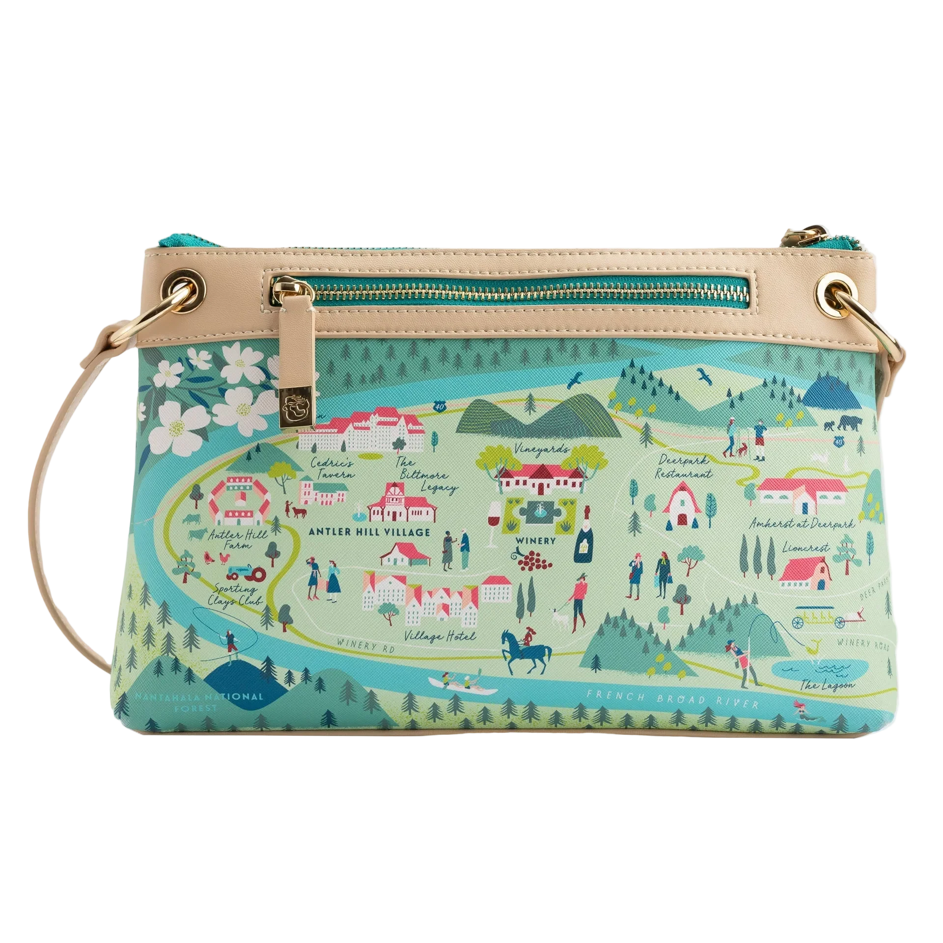 Biltmore Collection Crossbody Bag by Spartina 449 - Image 2