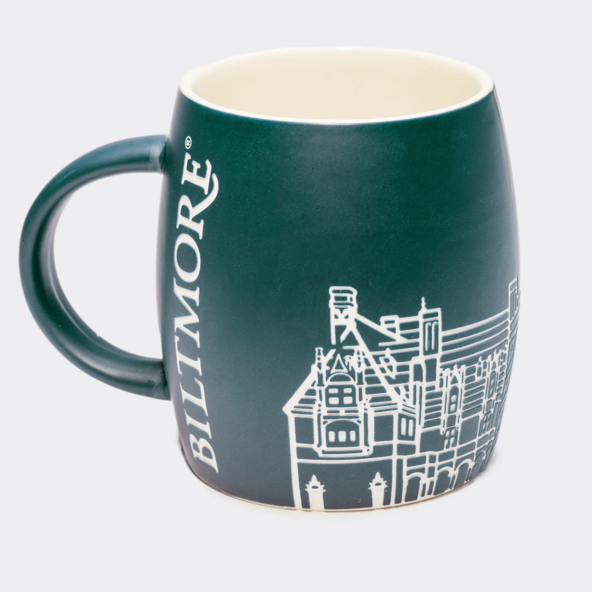 Biltmore® Etched House Teal Mug
