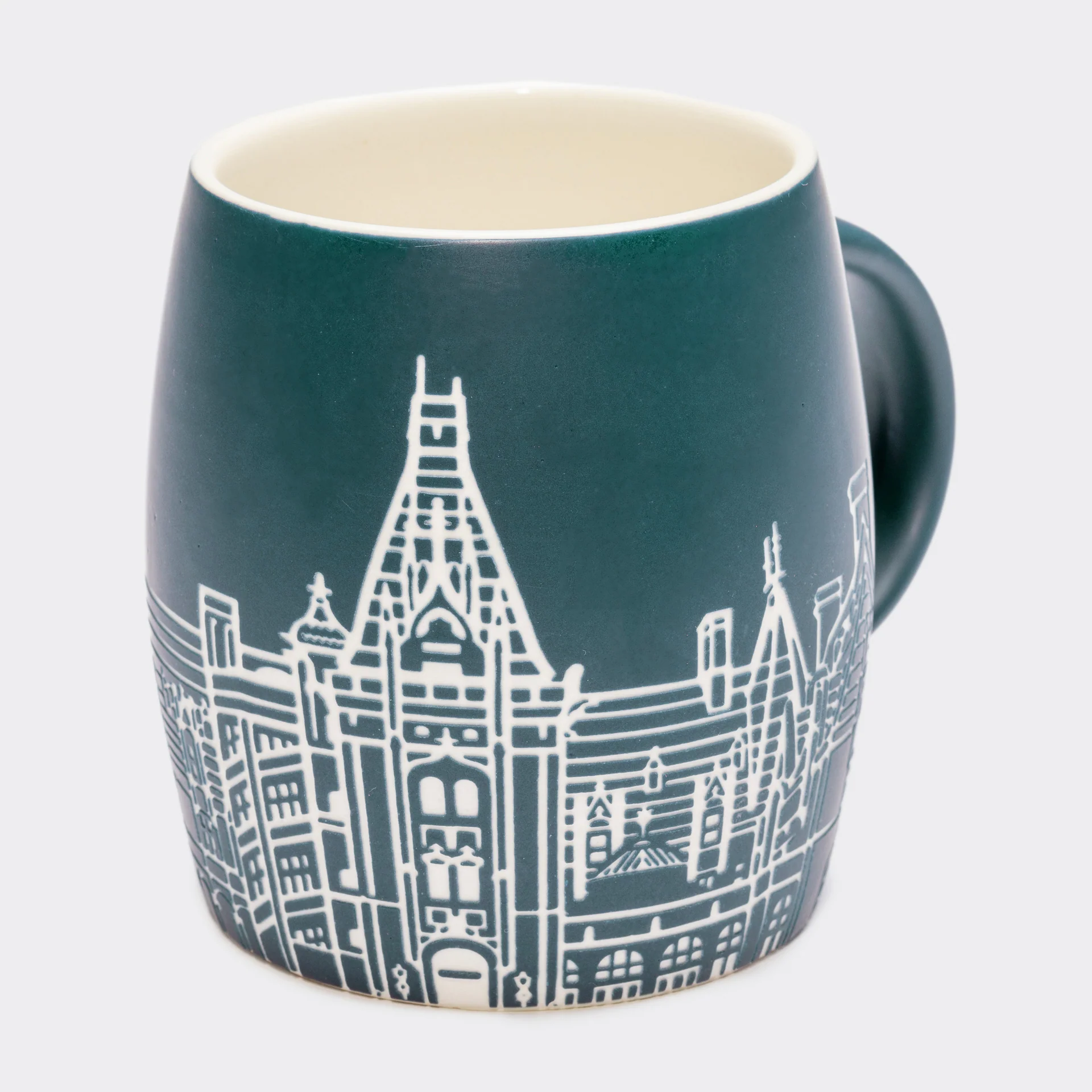 Biltmore® Etched House Teal Mug - Image 2