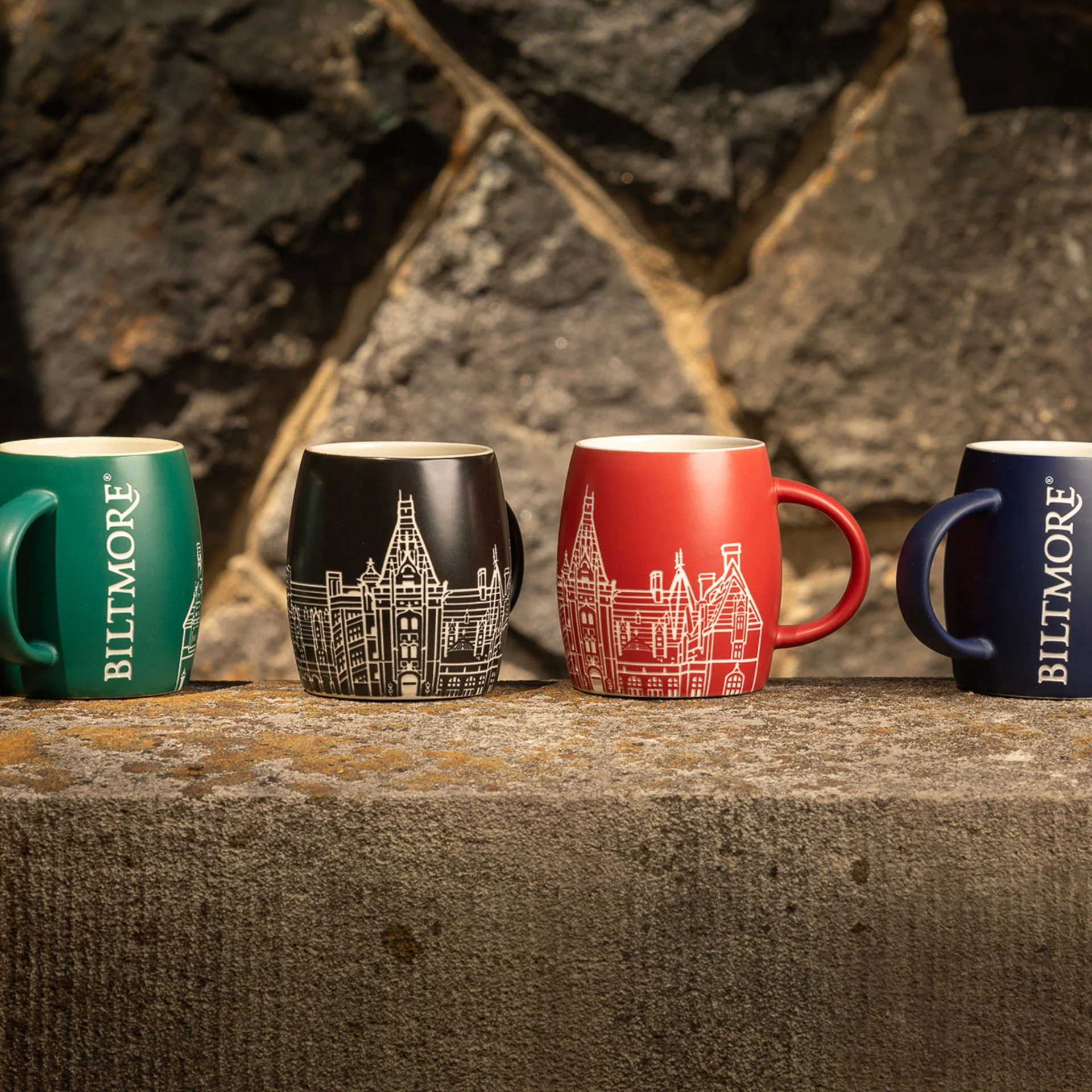 Biltmore® Etched House Green Mug - Image 3