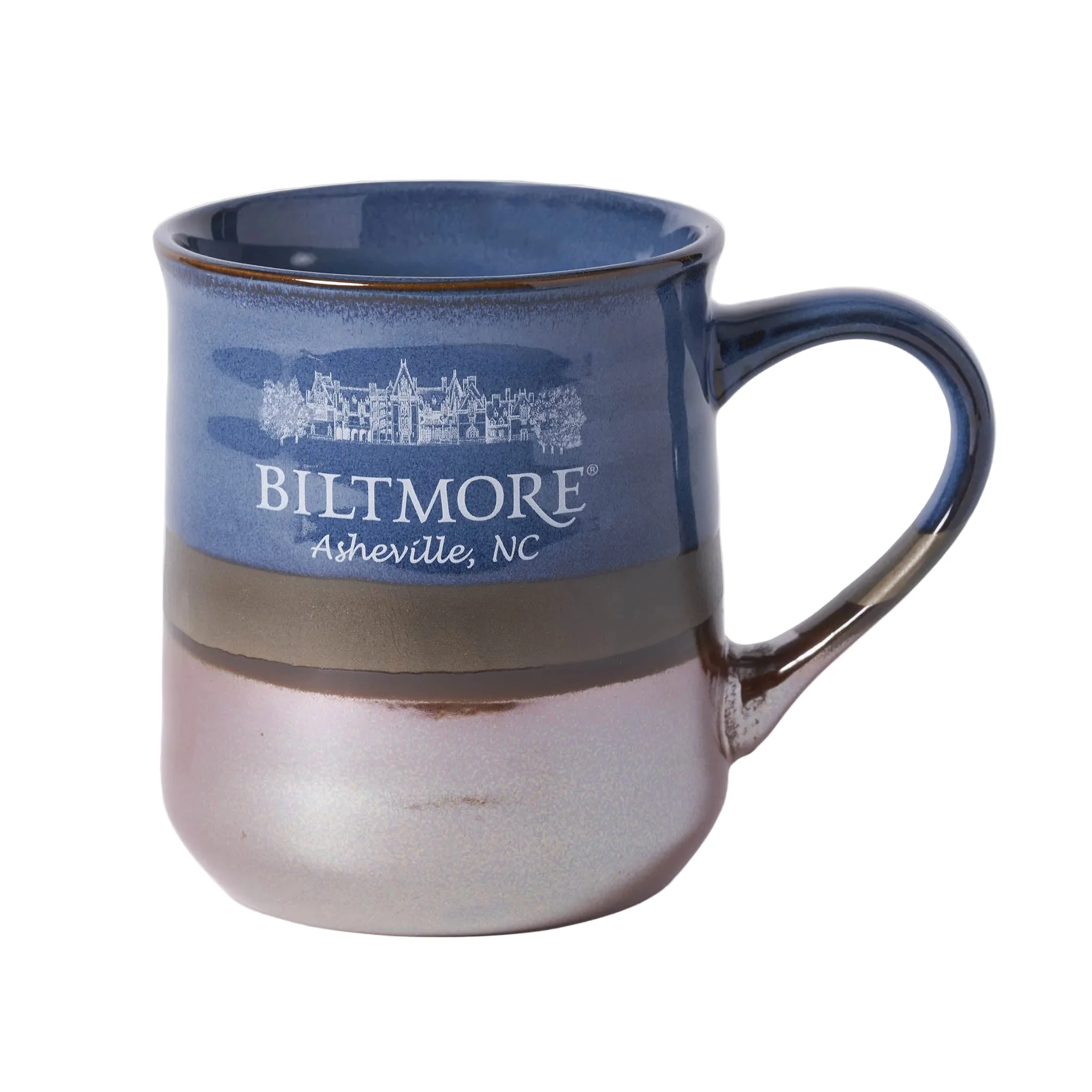 Biltmore House Ceramic Mug – Blue Copper