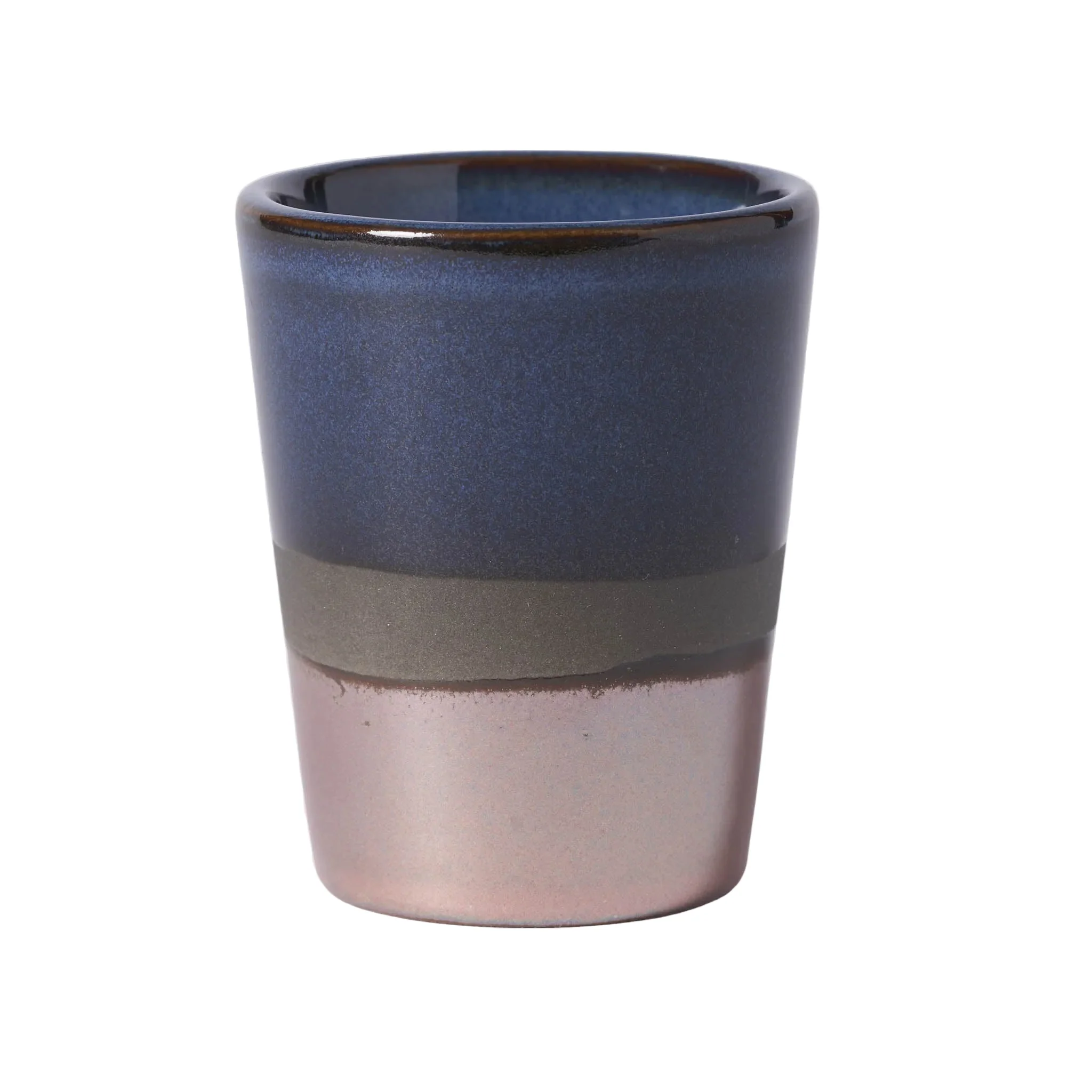 Biltmore House Ceramic Shot Glass – Blue Copper - Image 2