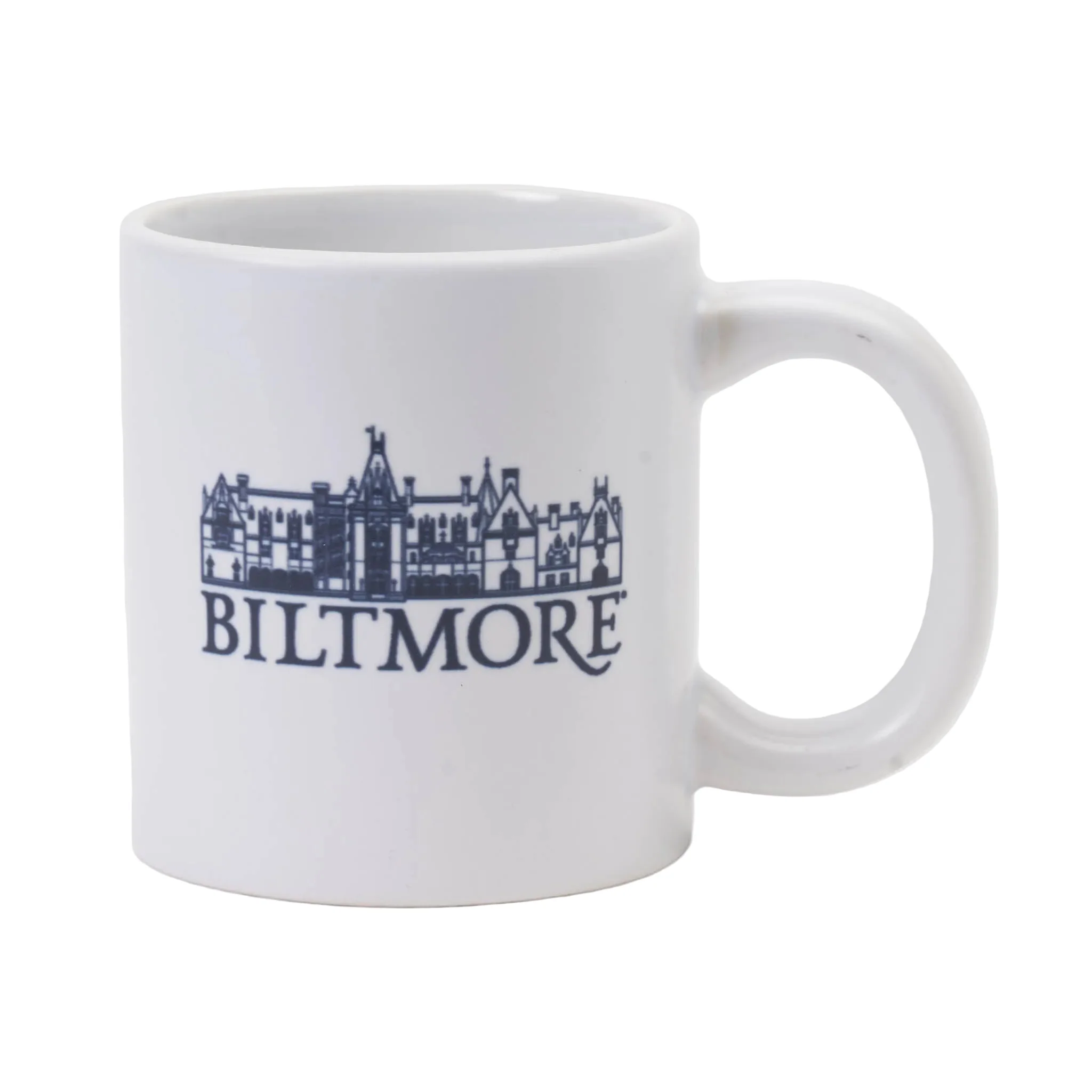 Biltmore House Espresso Mug – White