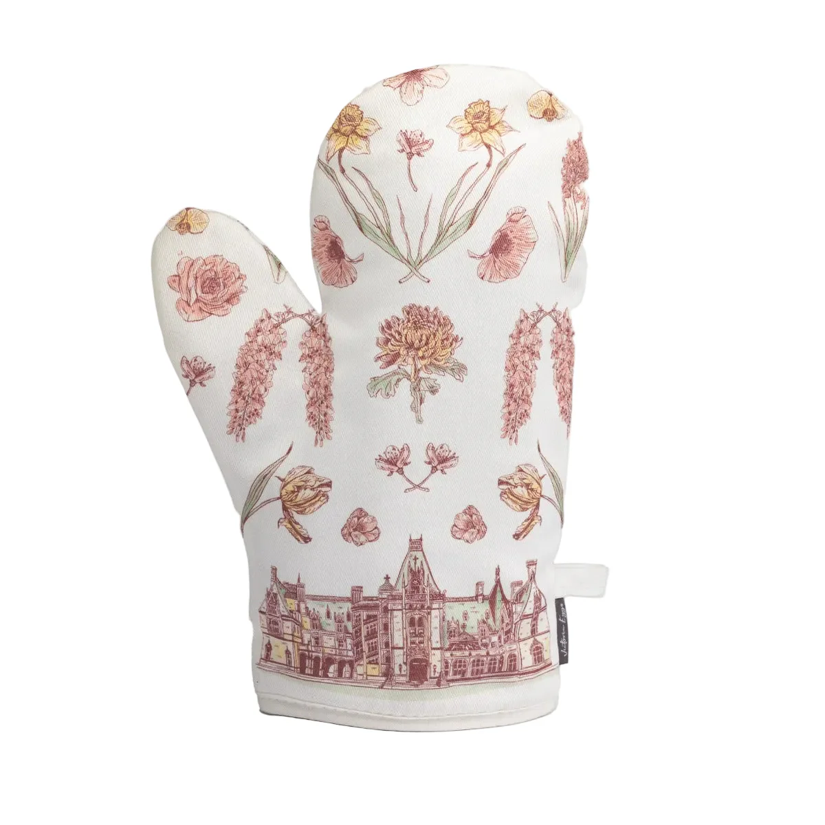 Biltmore House No. 4 Oven Mitt by Victoria Eggs