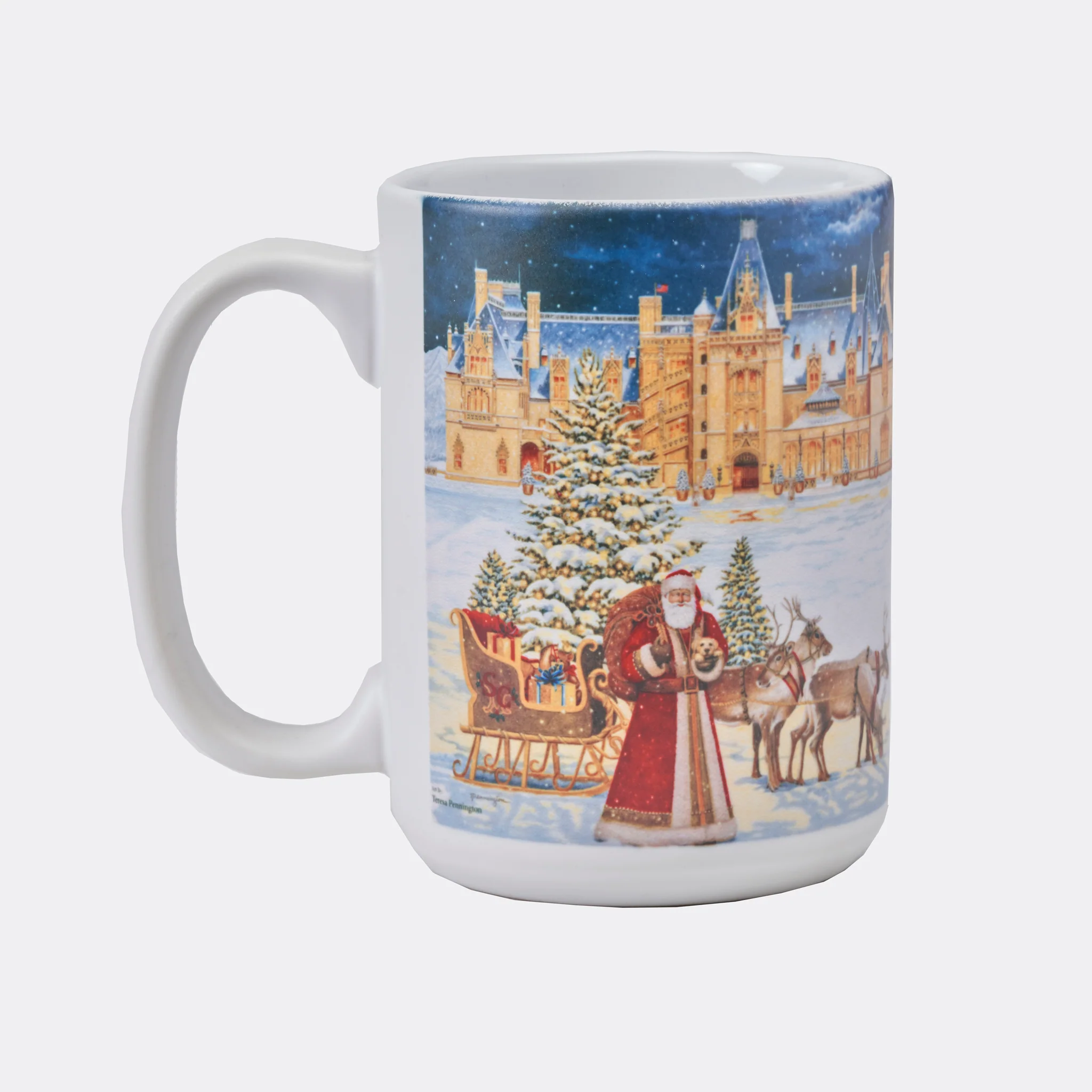 Biltmore Teresa Pennington Santa Mug - Image 2