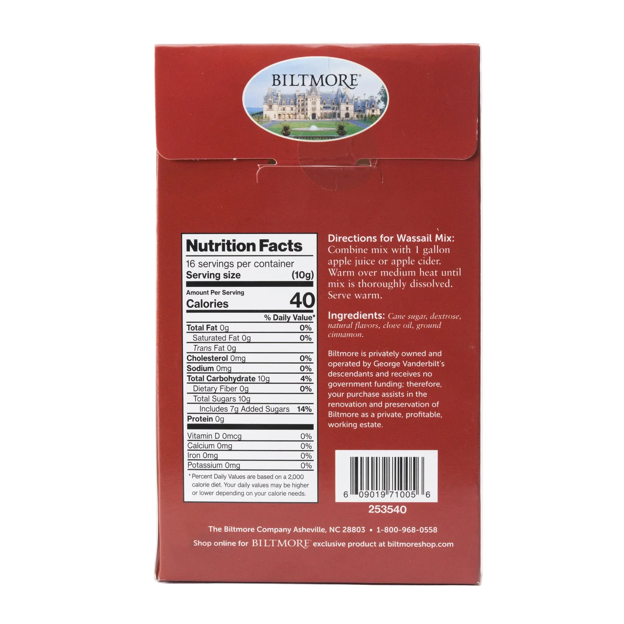 Biltmore® Wassail Christmas Spice Blend - Image 2