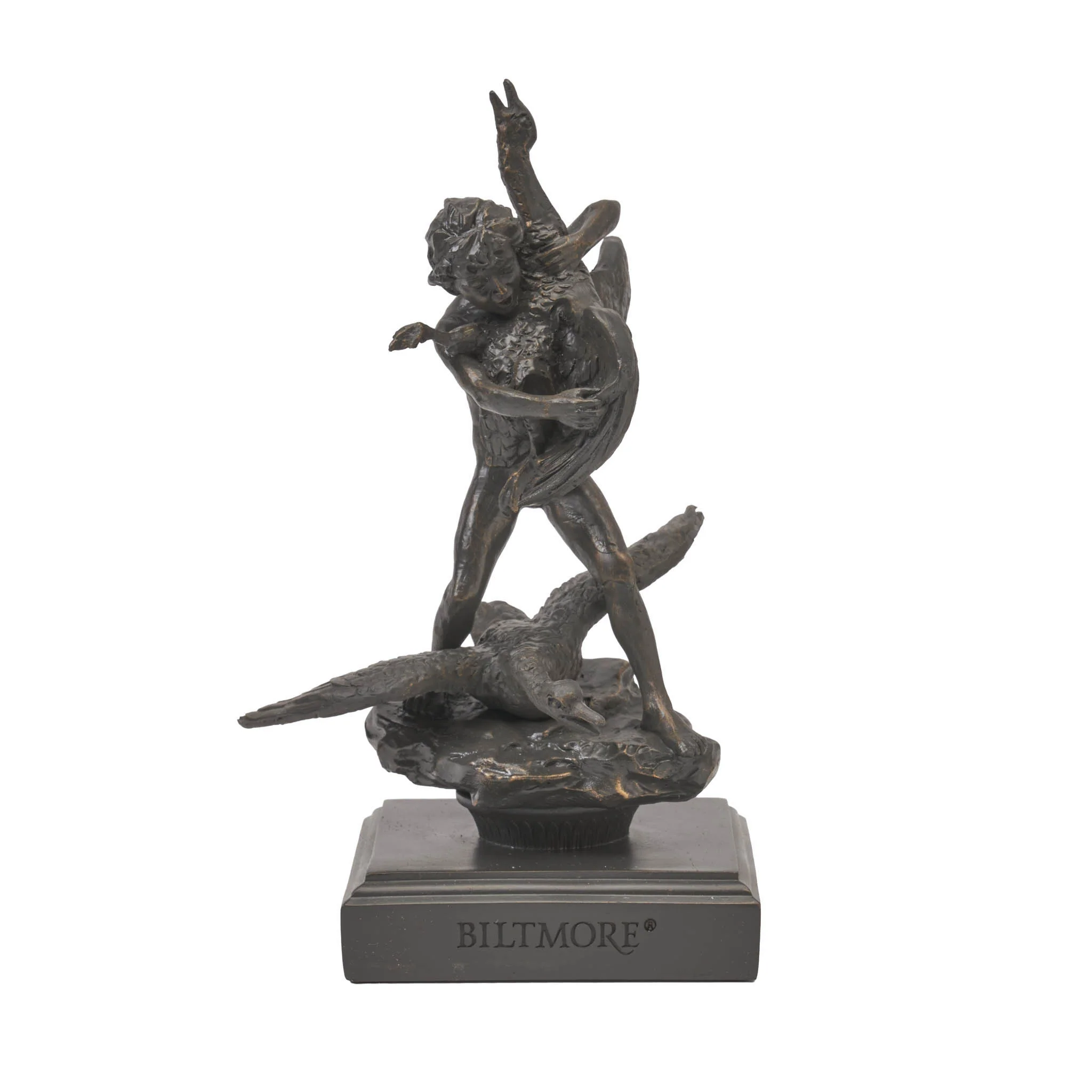 Boy Stealing Geese Sculpture - Image 2