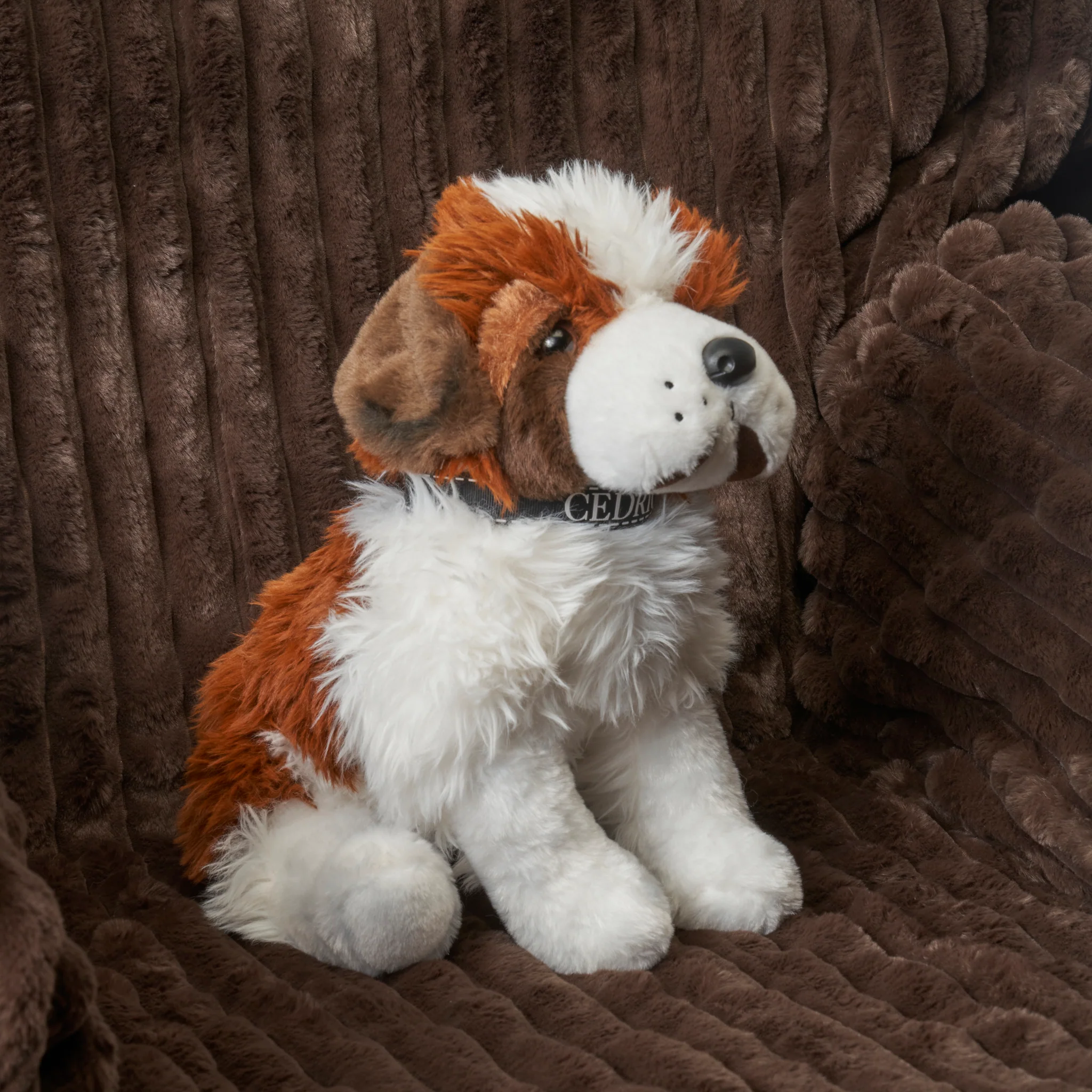Cedric the St. Bernard Stuffed Animal 18" - Image 2