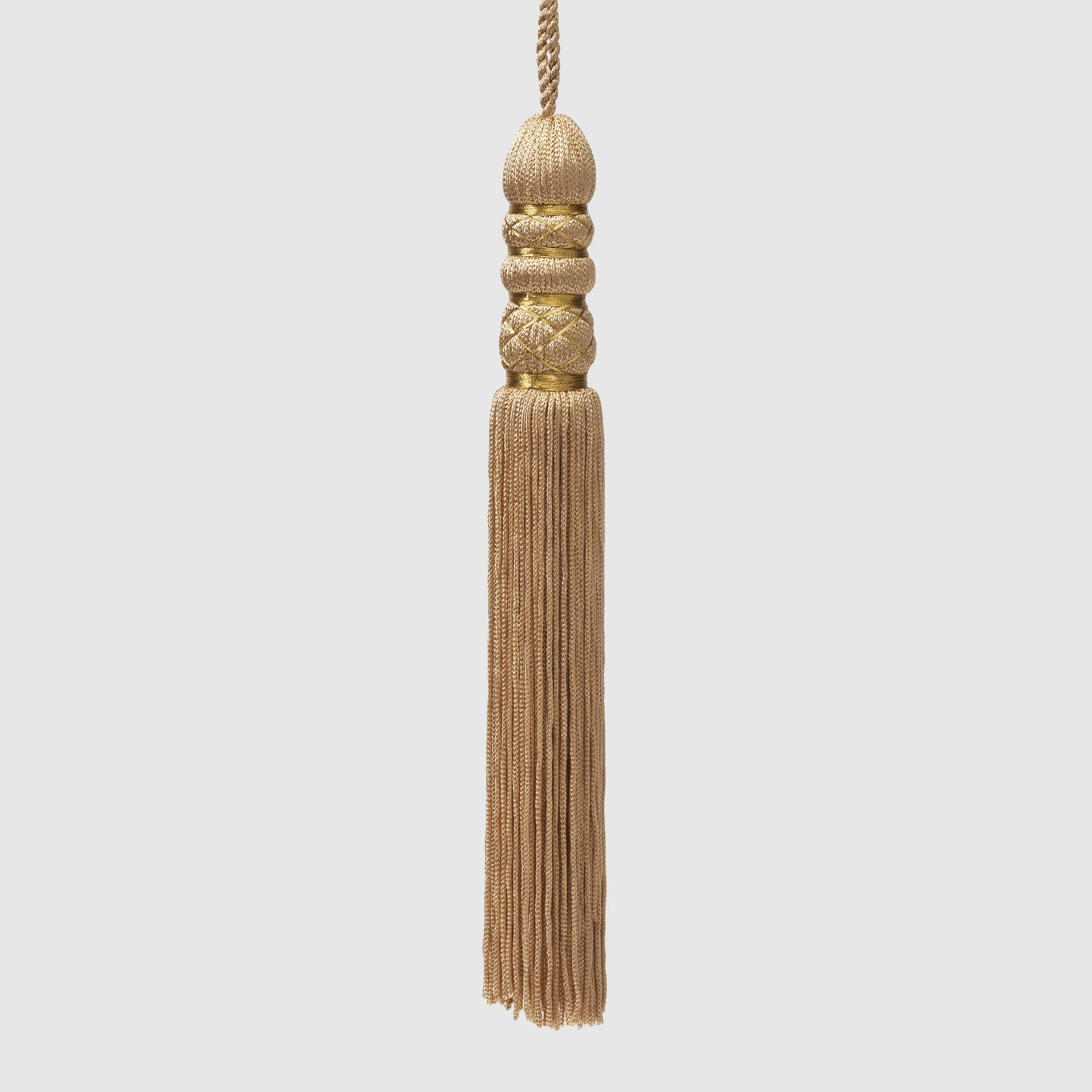 Champagne Gold Tassel Ornament – Inspired by the Oak Sitting Room