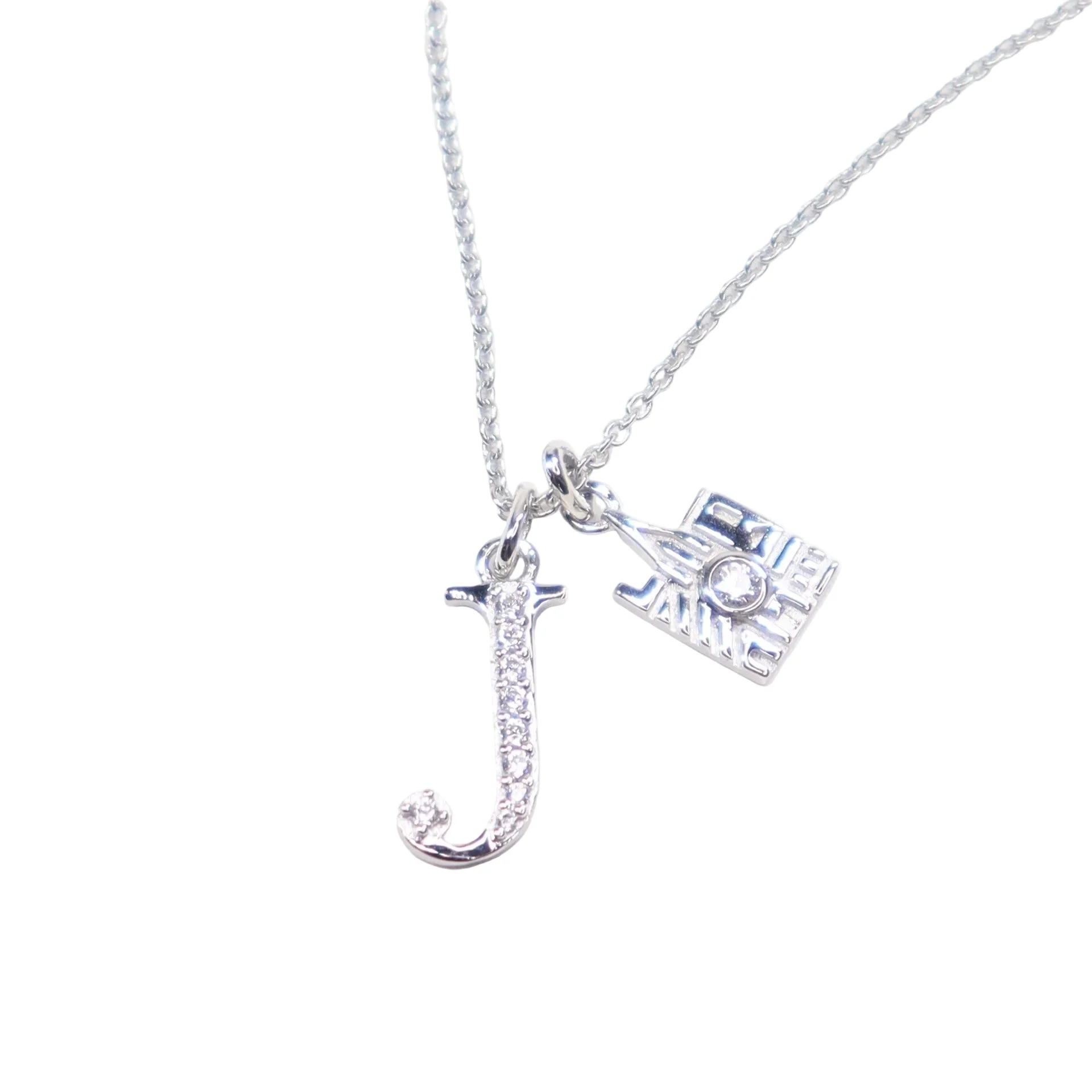 CRISLU Sparkling Initial J Charm
