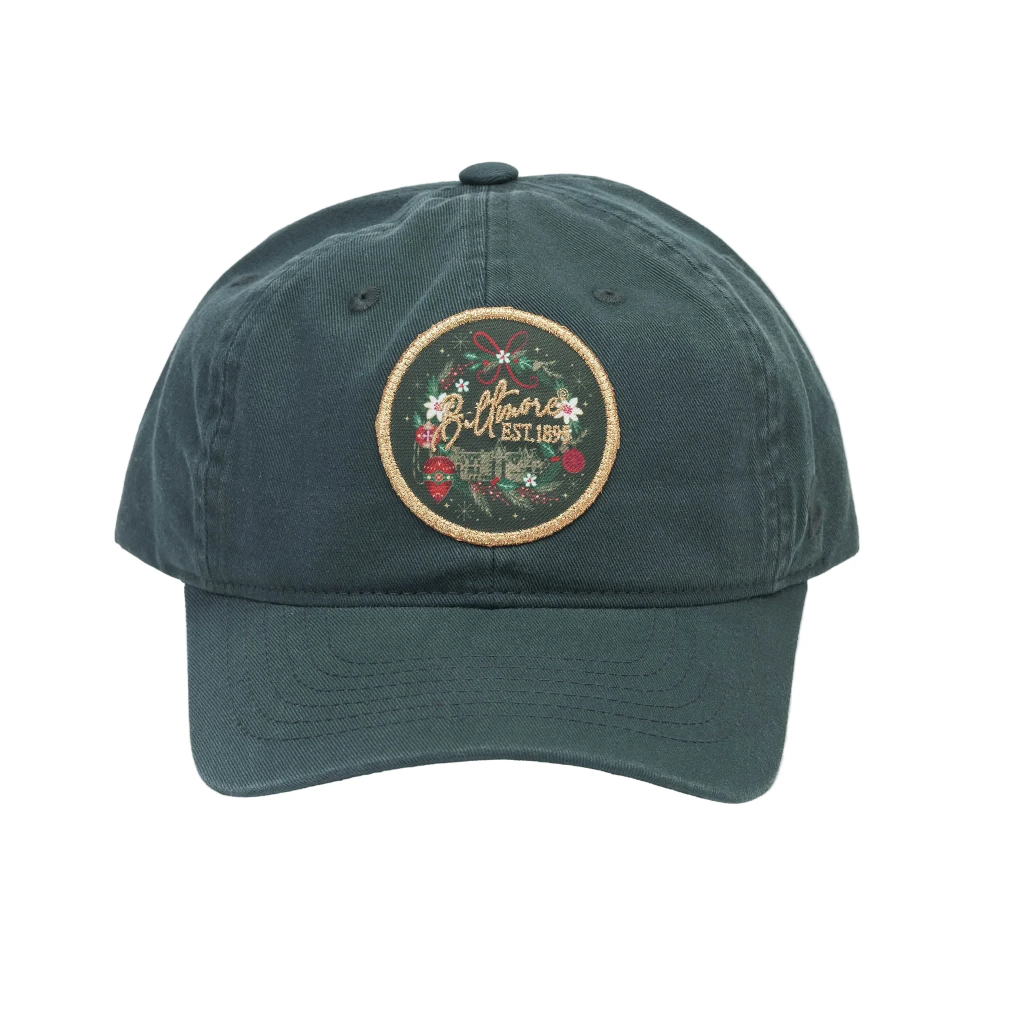 Holiday Wreath Hat in Forest