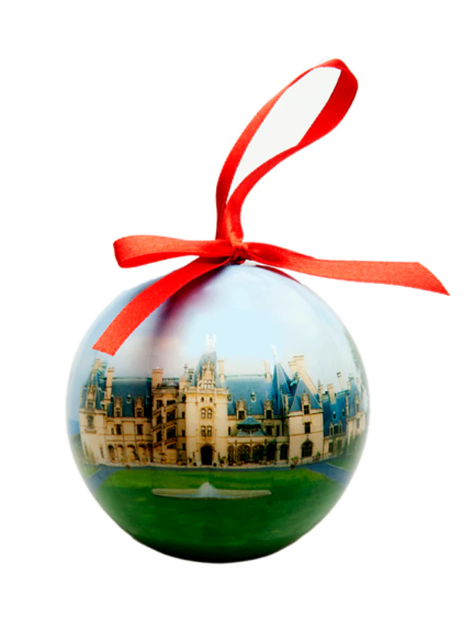 Limited Edition Papier-Mache Biltmore House Ball - Image 2