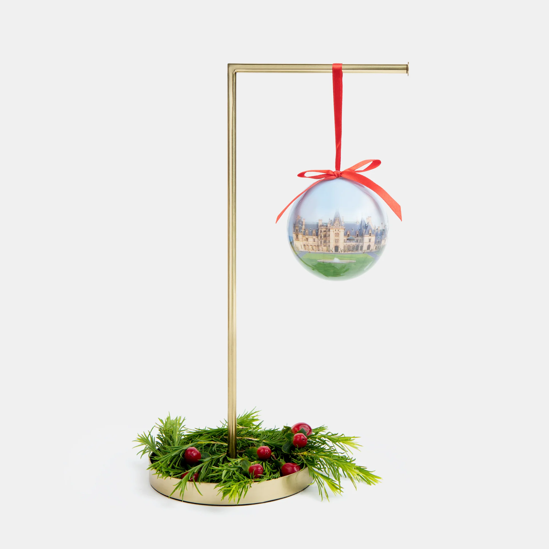 Limited Edition Papier-Mache Biltmore House Ball - Image 4