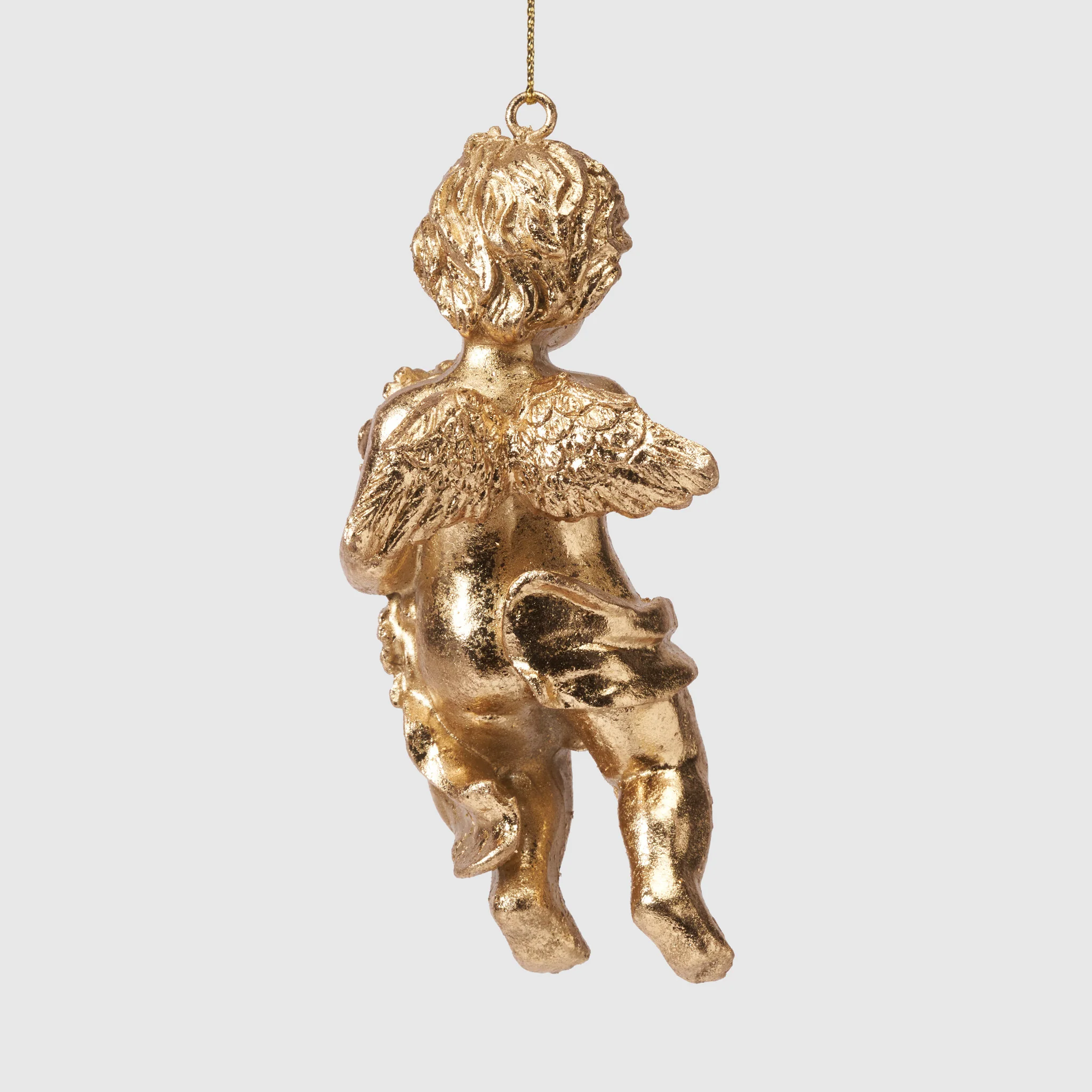 Champagne Gold Cherub Ornament – Tapestry Gallery Collection - Image 4