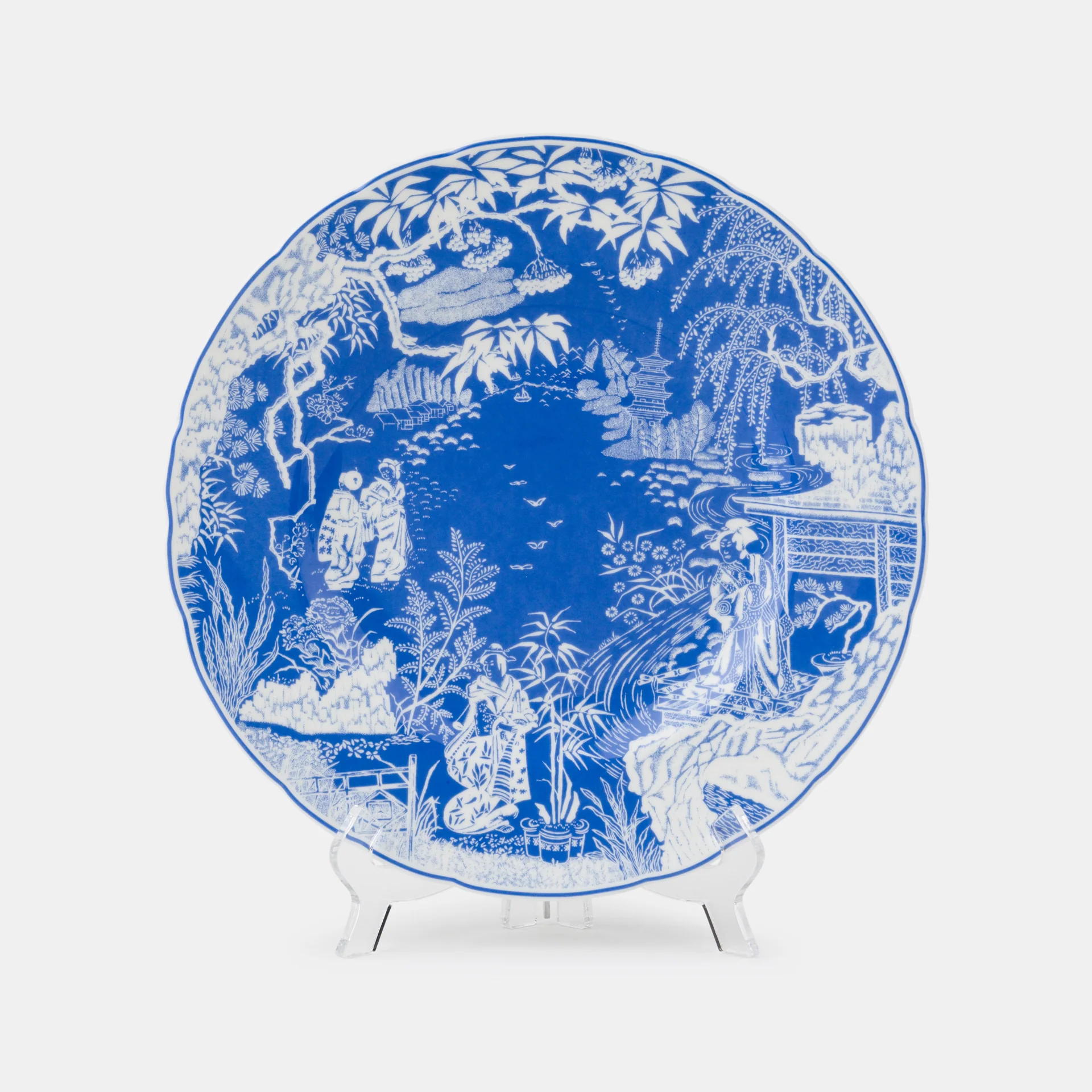 Royal Crown Derby for Biltmore Floral Asian Dinner Plate - Image 2