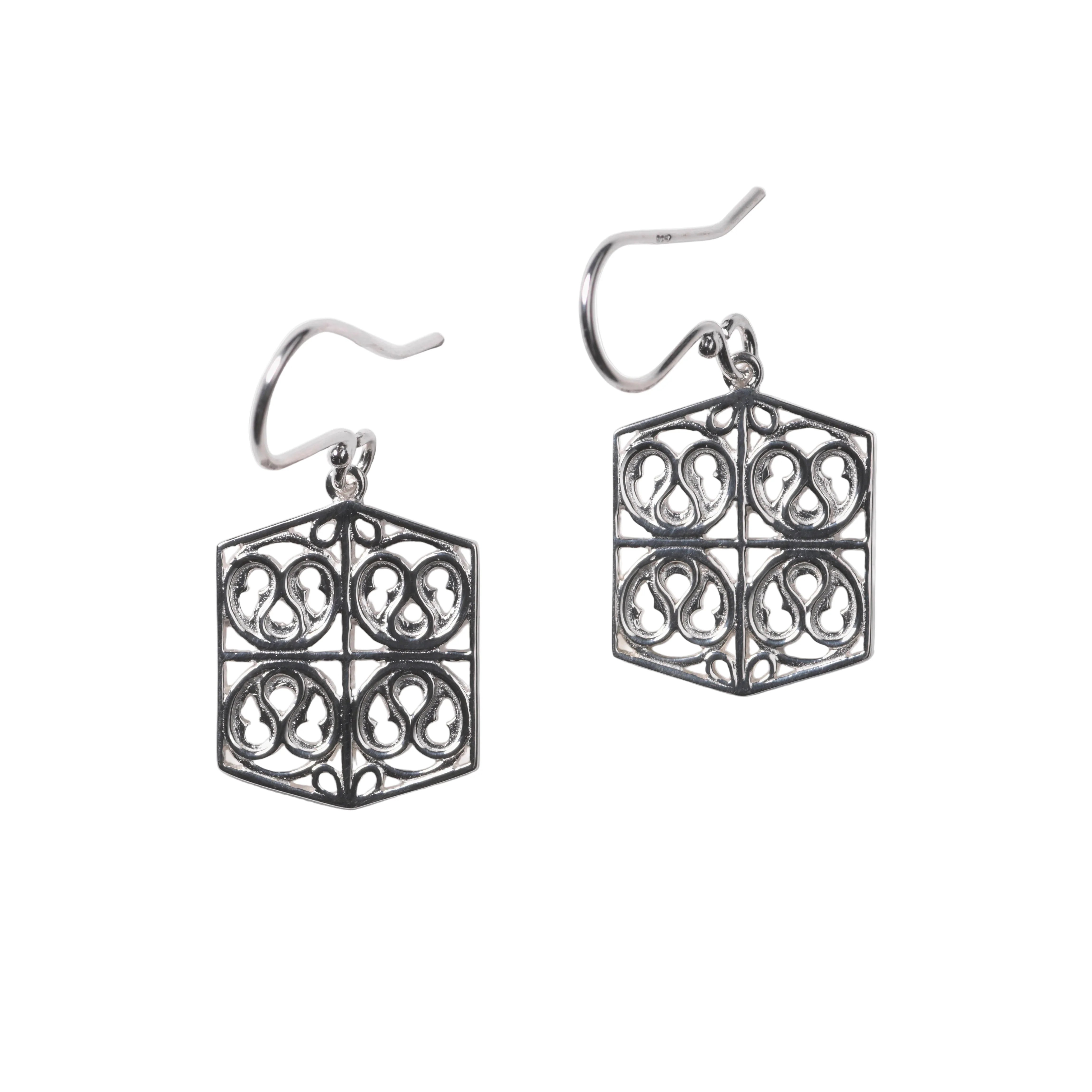 Trefoil Earrings by Southern Gates