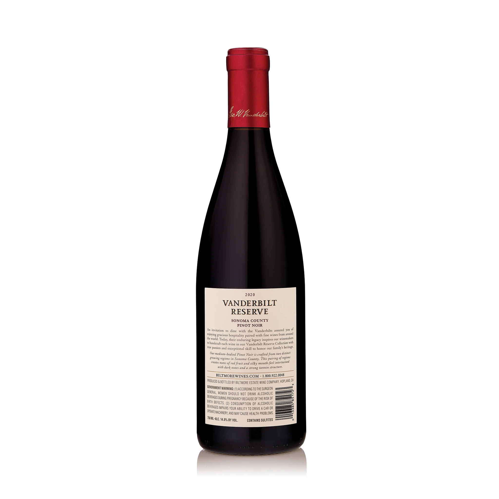 Vanderbilt Reserve® Sonoma County Pinot Noir 2020 - Image 2